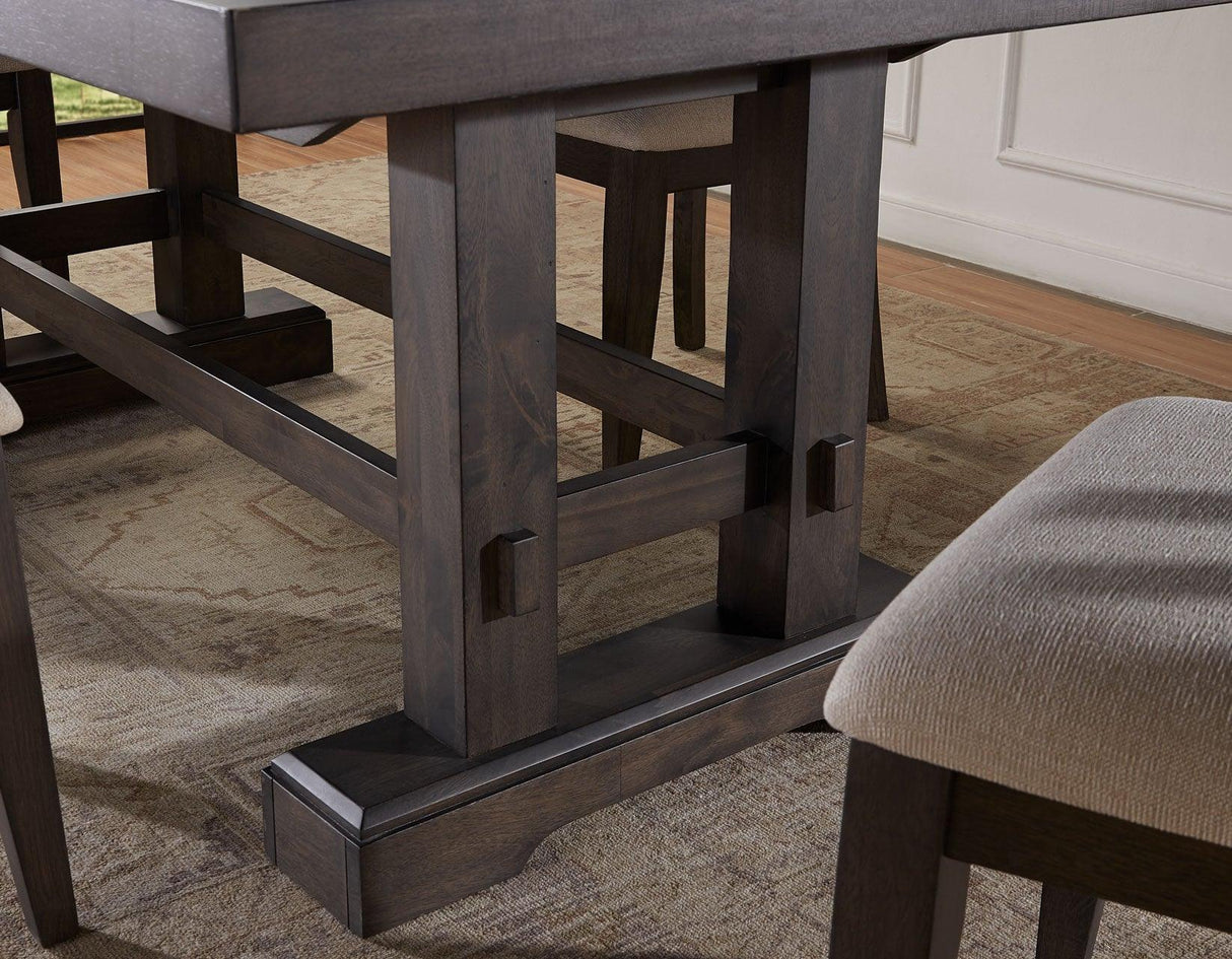 Napa 108-inch Dining Table with 2/18-inch Leaves by Steve Silver at Eve Furniture