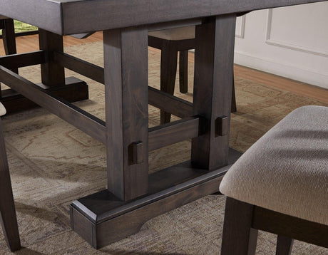 Napa 108-inch Dining Table with 2/18-inch Leaves by Steve Silver at Eve Furniture