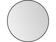 Napa 2 Black Wall Mirror by Crestview at Eve Furniture