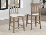 Napa 24″ Counter Stool, Sand, Set of 2 by Steve Silver - Eve Furniture