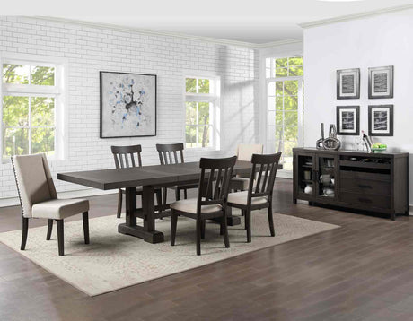 Napa 7-Piece Dining Room Set by Steve Silver at Eve Furniture