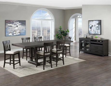 Napa Dusky Cedar Counter Height Dining Set by Steve Silver at Eve Furniture