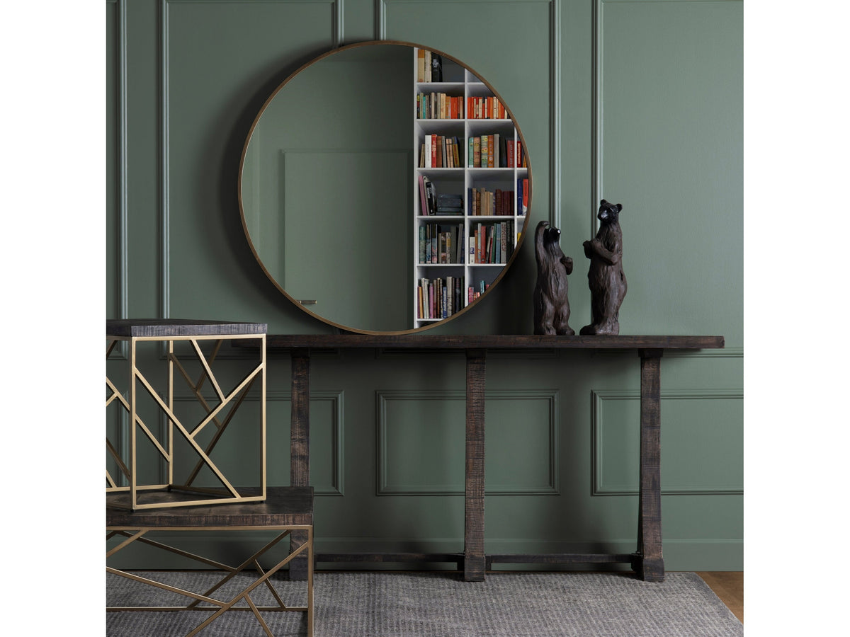 Napa Gold Wall Mirror by Crestview at Eve Furniture