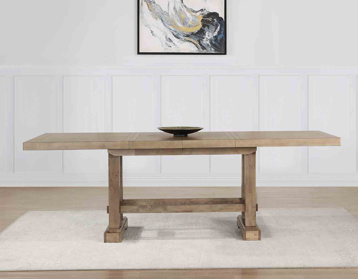 Napa Weathered Sand Counter Height Dining Set by Steve Silver at Eve Furniture