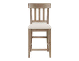 Napa Weathered Sand Counter Height Dining Set by Steve Silver at Eve Furniture