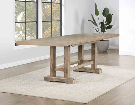 Napa Weathered Sand Counter Height Dining Set by Steve Silver at Eve Furniture