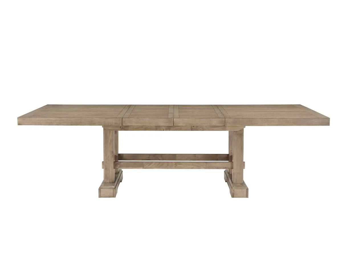 Napa Weathered Sand Dining Room Set by Steve Silver at Eve Furniture