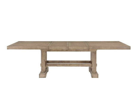 Napa Weathered Sand Dining Room Set by Steve Silver at Eve Furniture