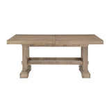 Napa Weathered Sand Dining Room Set by Steve Silver at Eve Furniture