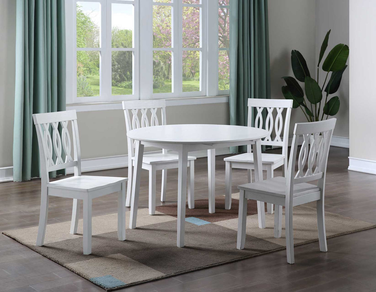 Naples 5-Piece Drop-Leaf Dining(Table & 4 Side Chairs)