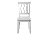 Naples Antique White Drop-Leaf Dining Room Set by Steve Silver at Eve Furniture