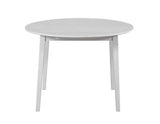 Naples Antique White Drop-Leaf Dining Room Set by Steve Silver at Eve Furniture