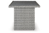 Naples Beach Light Gray Outdoor Multi-use Table by Ashley at Eve Furniture
