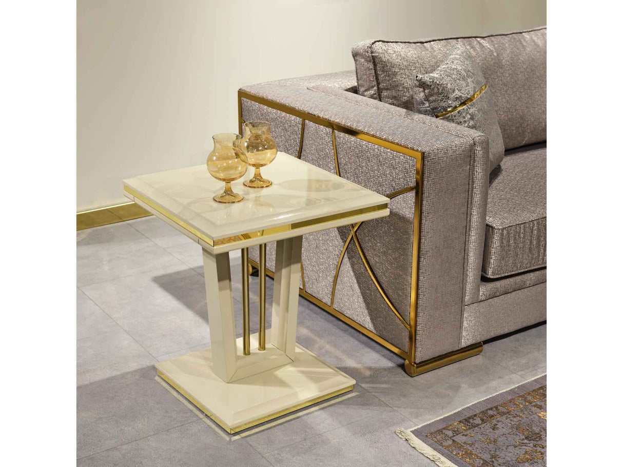 Napoli End Table by Furnia at Eve Furniture