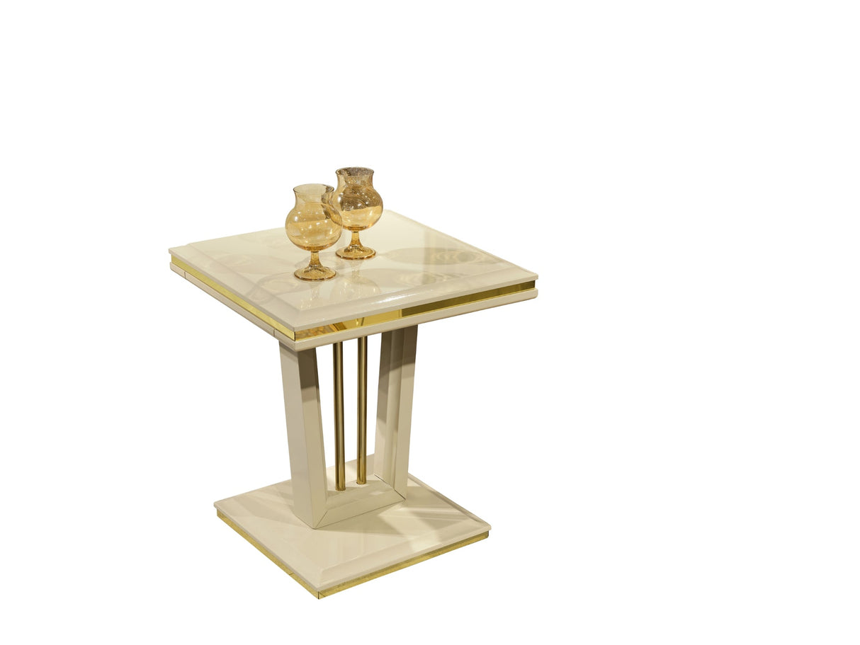 Napoli End Table by Furnia at Eve Furniture