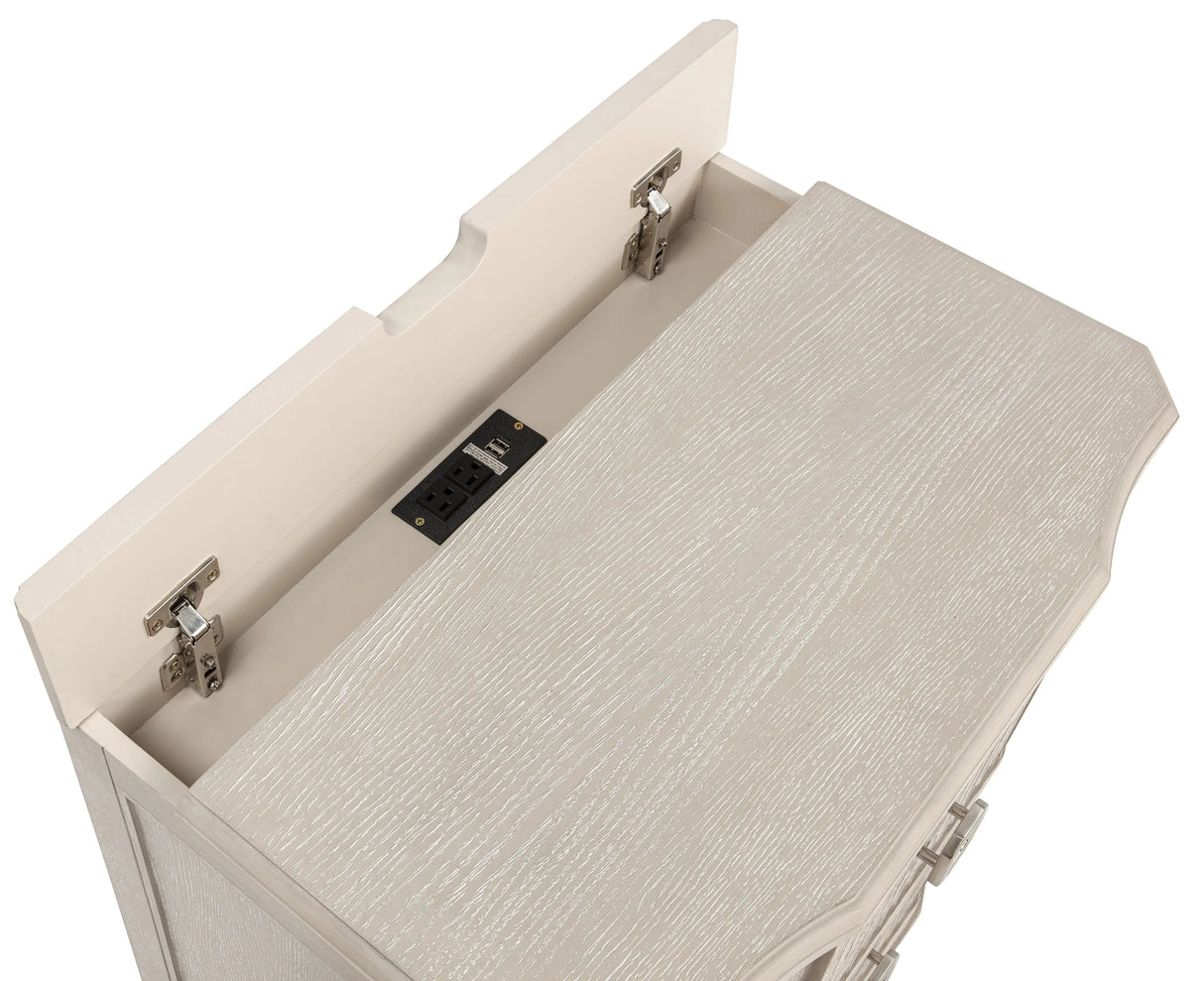 Napoli Natural Nightstand by Crown Mark at Eve Furniture