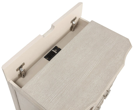 Napoli Natural Nightstand by Crown Mark at Eve Furniture