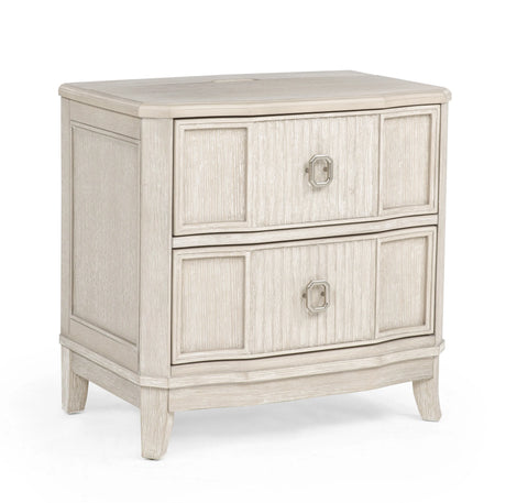Napoli Natural Nightstand by Crown Mark at Eve Furniture