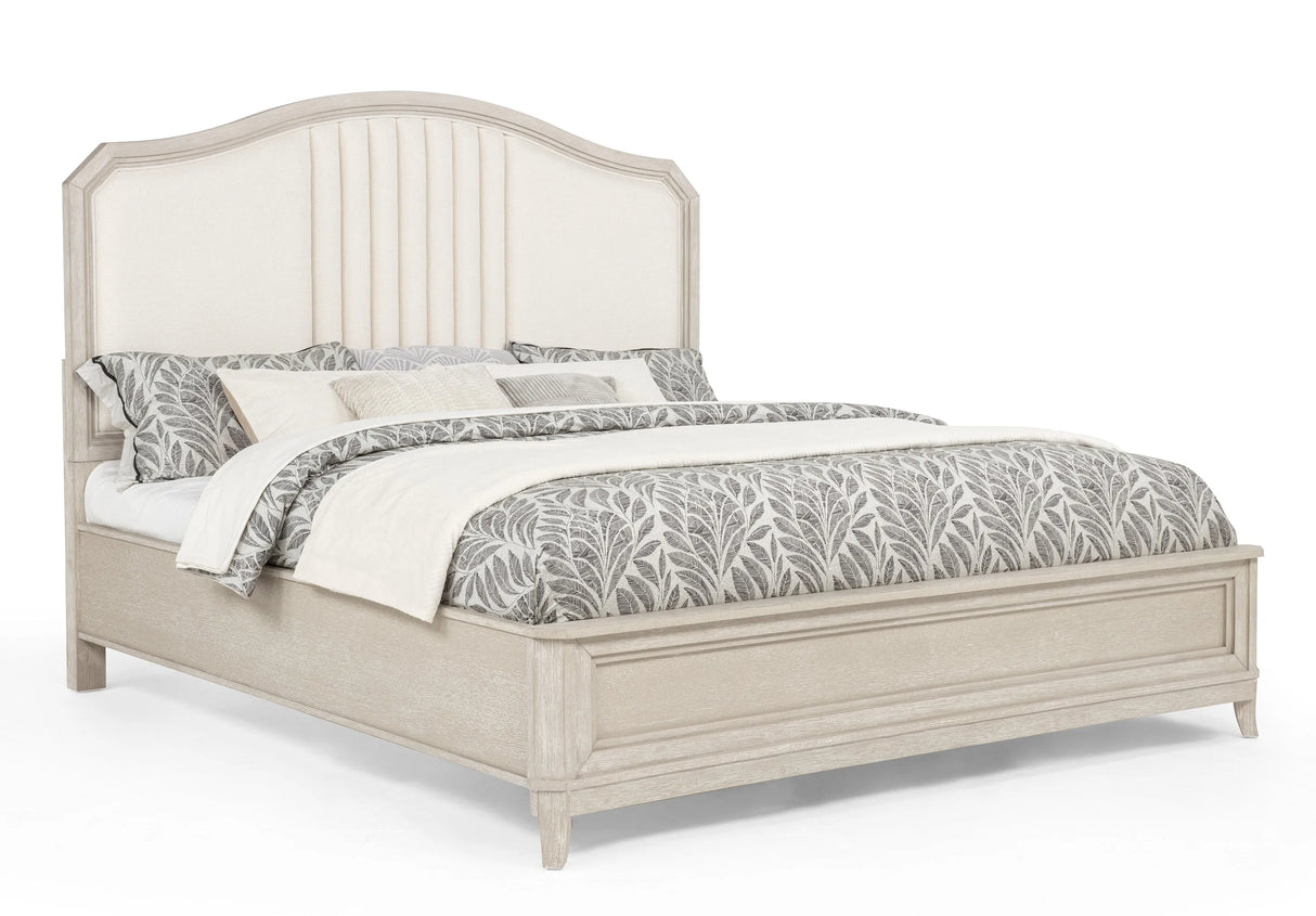 Napoli Natural Queen Panel Bed by Crown Mark at Eve Furniture