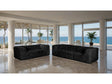 Nappi Black Sofa & Loveseat by Furniture of America at Eve Furniture