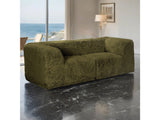 Nappi Olive Green Loveseat by Furniture of America at Eve Furniture