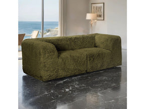 Nappi Olive Green Loveseat by Furniture of America at Eve Furniture