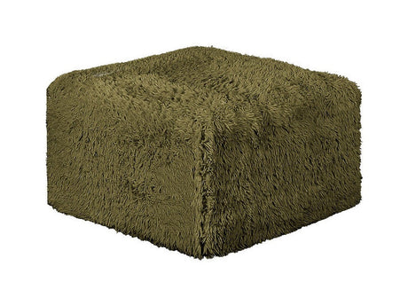 Nappi Olive Green Ottoman by Furniture of America at Eve Furniture