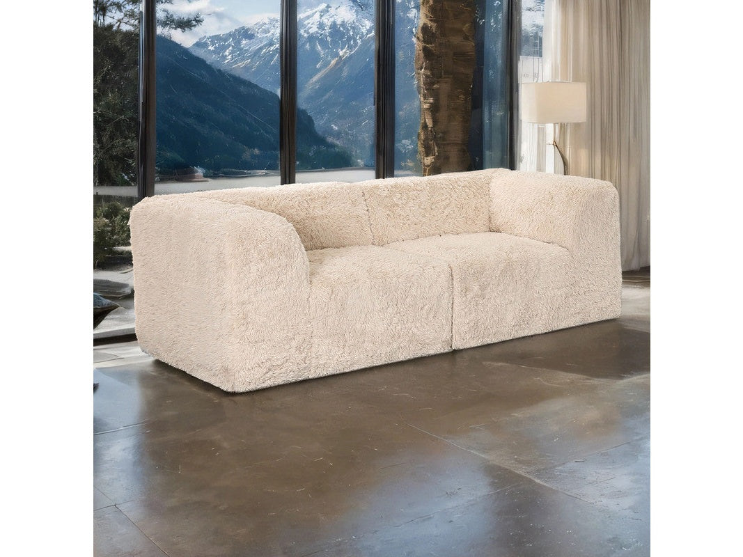 Nappi Sand Loveseat by Furniture of America at Eve Furniture