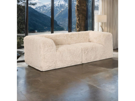 Nappi Sand Loveseat by Furniture of America at Eve Furniture