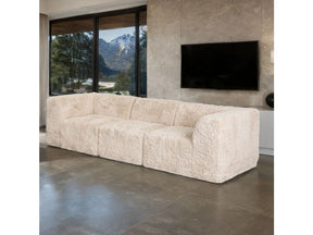 Nappi Sand Sofa by Furniture of America at Eve Furniture