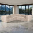 Nappi Taupe Compressed Foam Corner Sectional by Furniture of America at Eve Furniture