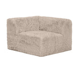 Nappi Taupe Compressed Foam L-Shape Sectional by Furniture of America at Eve Furniture