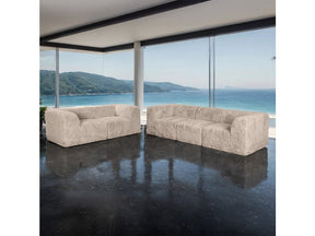 Nappi Taupe Sofa & Loveseat by Furniture of America at Eve Furniture