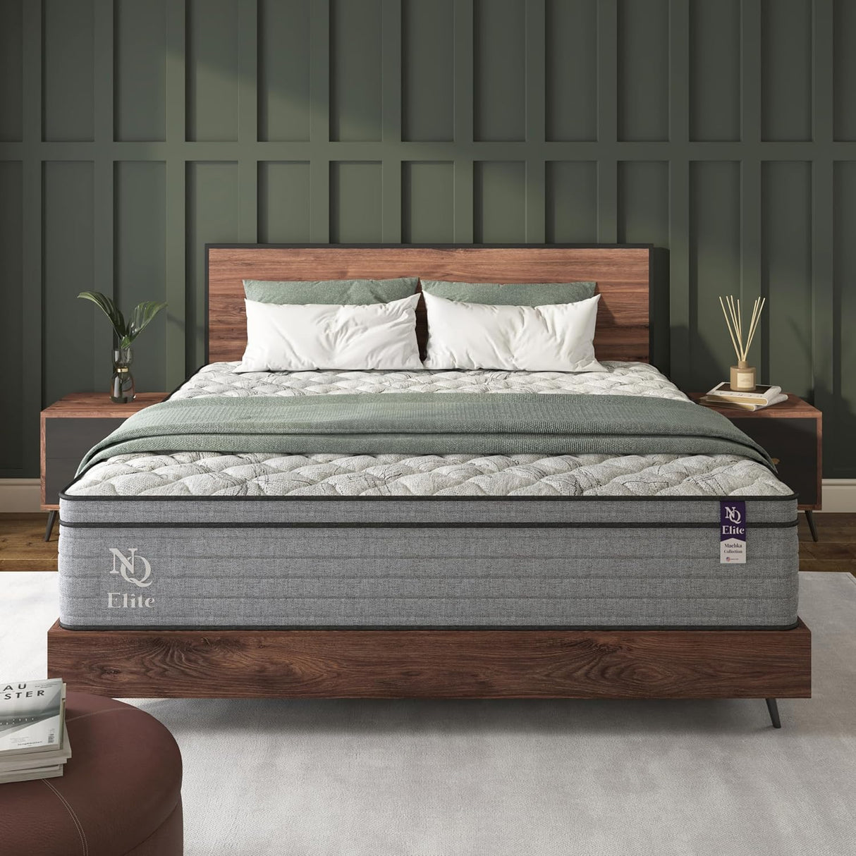 NapQueen Elite Series Machka Hybrid Mattress, Made in USA by NapQueen at Eve Furniture