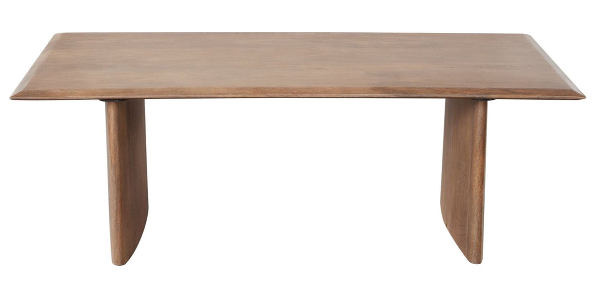 Nara Caramel Wood Coffee Table by Diamond Sofa at Eve Furniture