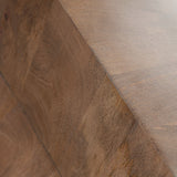 Nara Caramel Wood Coffee Table by Diamond Sofa at Eve Furniture