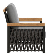 Naru Gray Outdoor Accent Chair by Zuomod at Eve Furniture