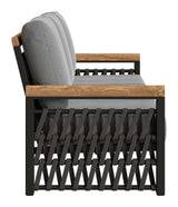 Naru Gray Outdoor Sofa by Zuomod at Eve Furniture