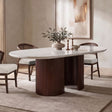 Narvik Narvik Oval Dining Table by Furniture of America at Eve Furniture