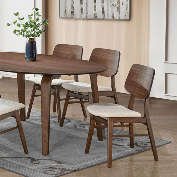 Narvik Walnut 7-Piece Dining Room Set