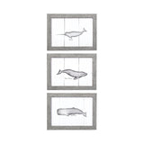 Narwhal by Mercana Studio a Hand Embellished Textured Framed Art Print by Mercana at Eve Furniture
