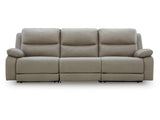 Narwhal Place Pebble 3-Piece Power Reclining Sofa by Ashley at Eve Furniture