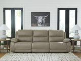 Narwhal Place Pebble 3-Piece Power Reclining Sofa by Ashley at Eve Furniture