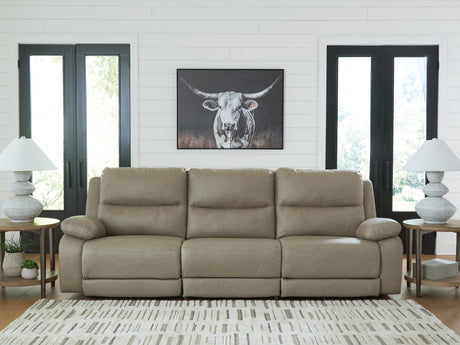 Narwhal Place Pebble 3-Piece Power Reclining Sofa by Ashley at Eve Furniture