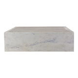 Nash Coffee Table White by Moe's Home at Eve Furniture