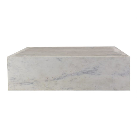 Nash Coffee Table White by Moe's Home at Eve Furniture