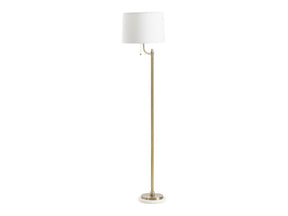 Nash Gold Floor Lamp by Crestview at Eve Furniture