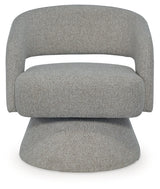 Nashkins Pebble Swivel Accent Chair by ASHLEY FURNITURE at Eve Furniture