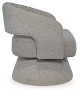 Nashkins Pebble Swivel Accent Chair by ASHLEY FURNITURE at Eve Furniture