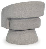 Nashkins Pebble Swivel Accent Chair by ASHLEY FURNITURE at Eve Furniture